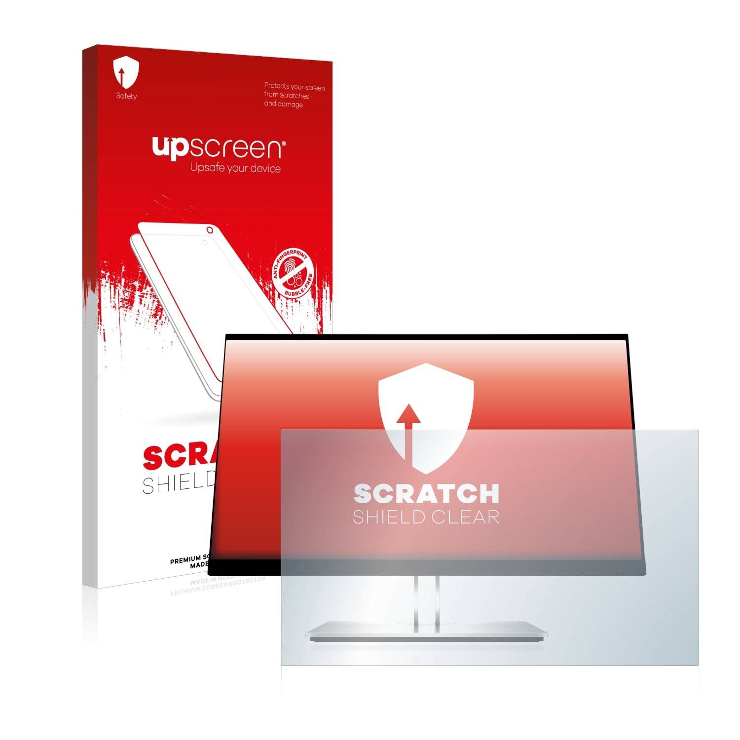 upscreen Scratch Shield Clear Premium Displayschutzfolie für HP E24t