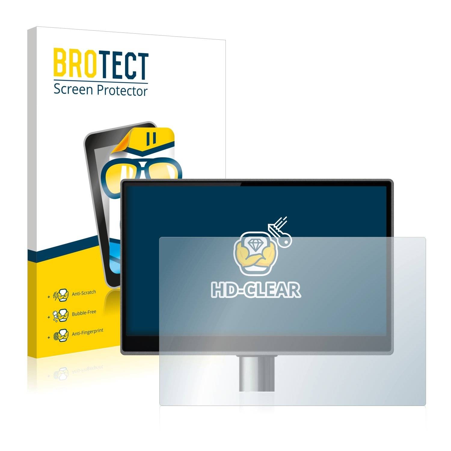 BROTECT HD-Clear Displayschutzfolie für ads-tec