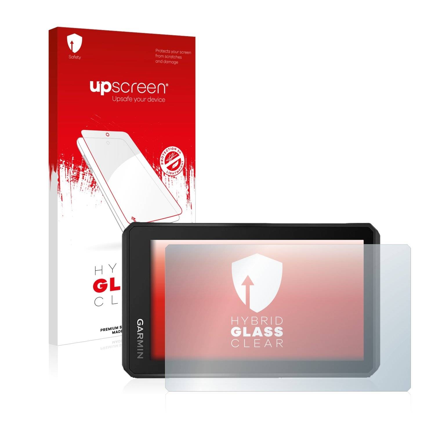 upscreen Flexible Schutz Glas Folie für Garmin Tread 5.5" Schutzglas 9H Hybridglas Klar