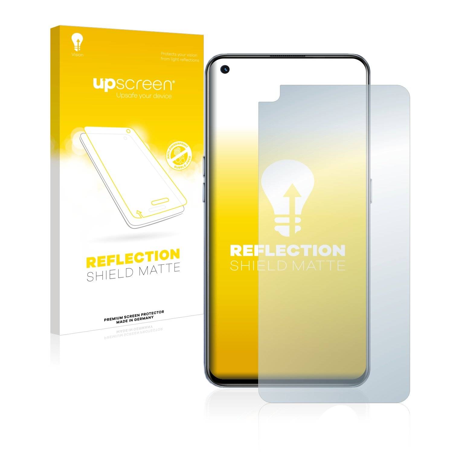 upscreen Schutzfolie für realme GT 5G Folie Matt Entspiegelt Anti-Reflex