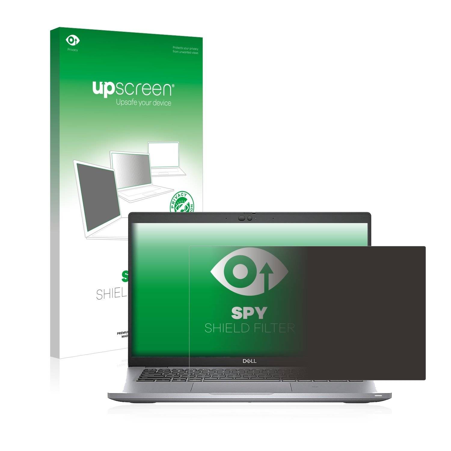 upscreen Blickschutzfilter für Dell Latitude 5420 Blaulichtfilter Sichtschutz Privacy Anti Spy abnehmbar