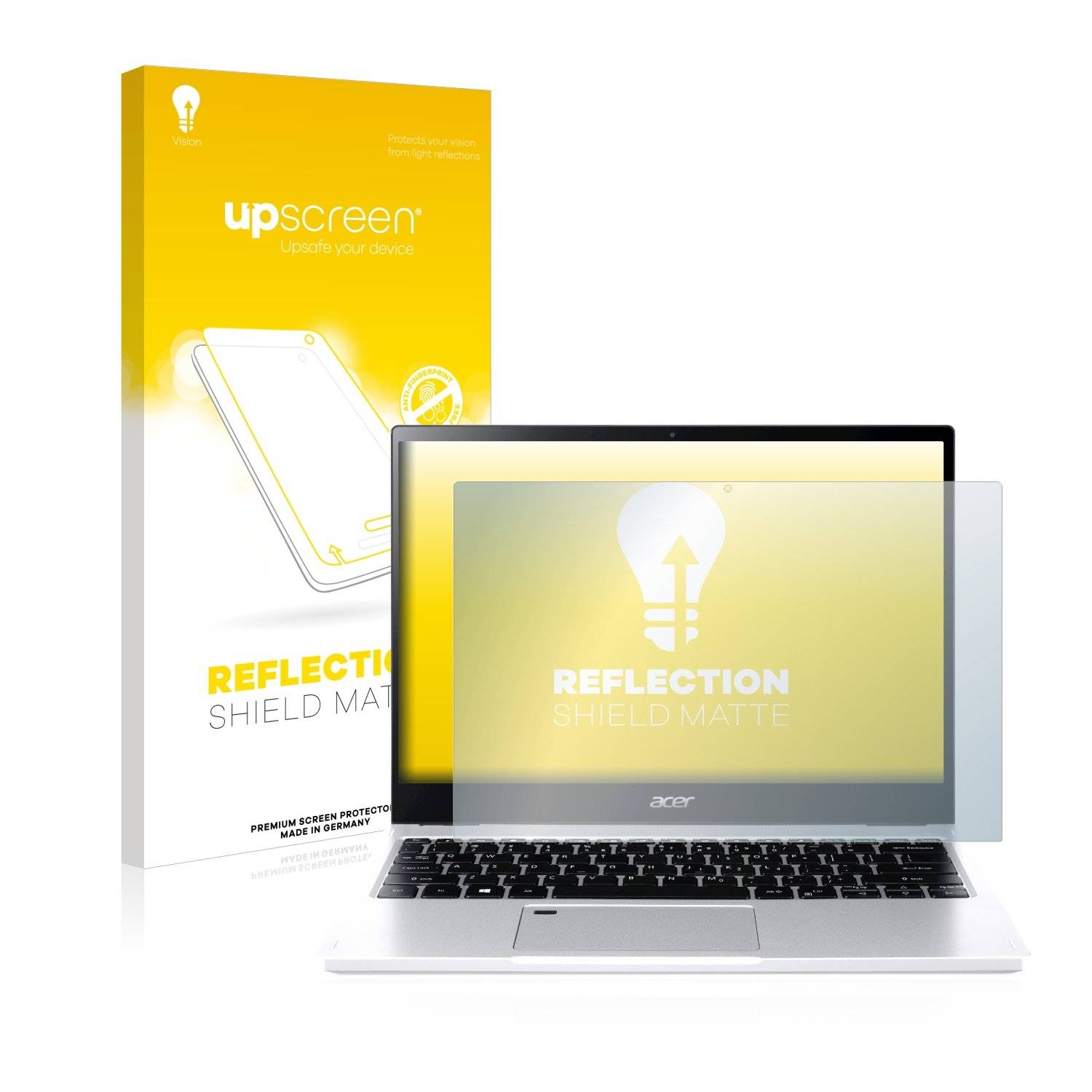 upscreen Reflection Shield Matt Schutzfolie für Acer Spin 3 SP313-51N
