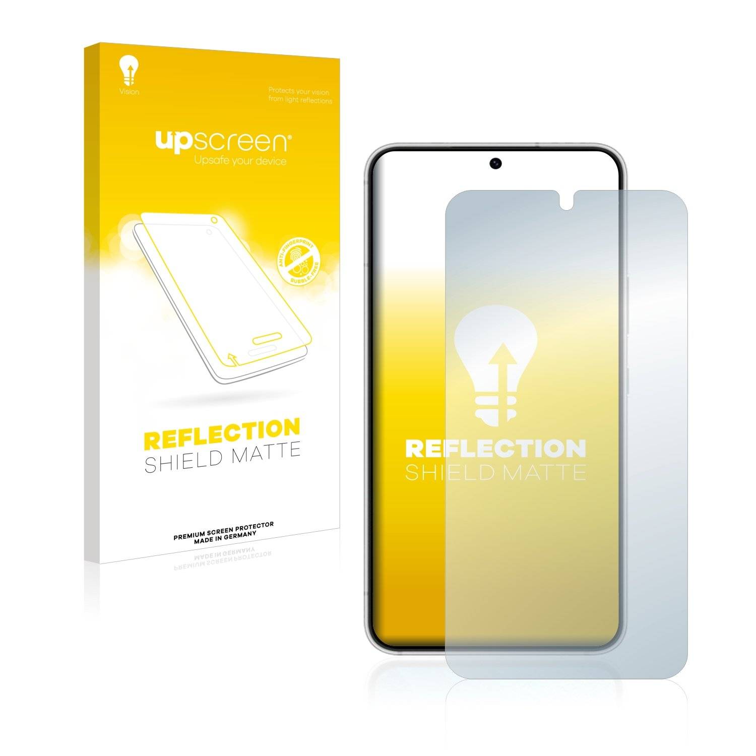 upscreen Reflection Shield Matt Schutzfolie für Samsung Galaxy S22 5G