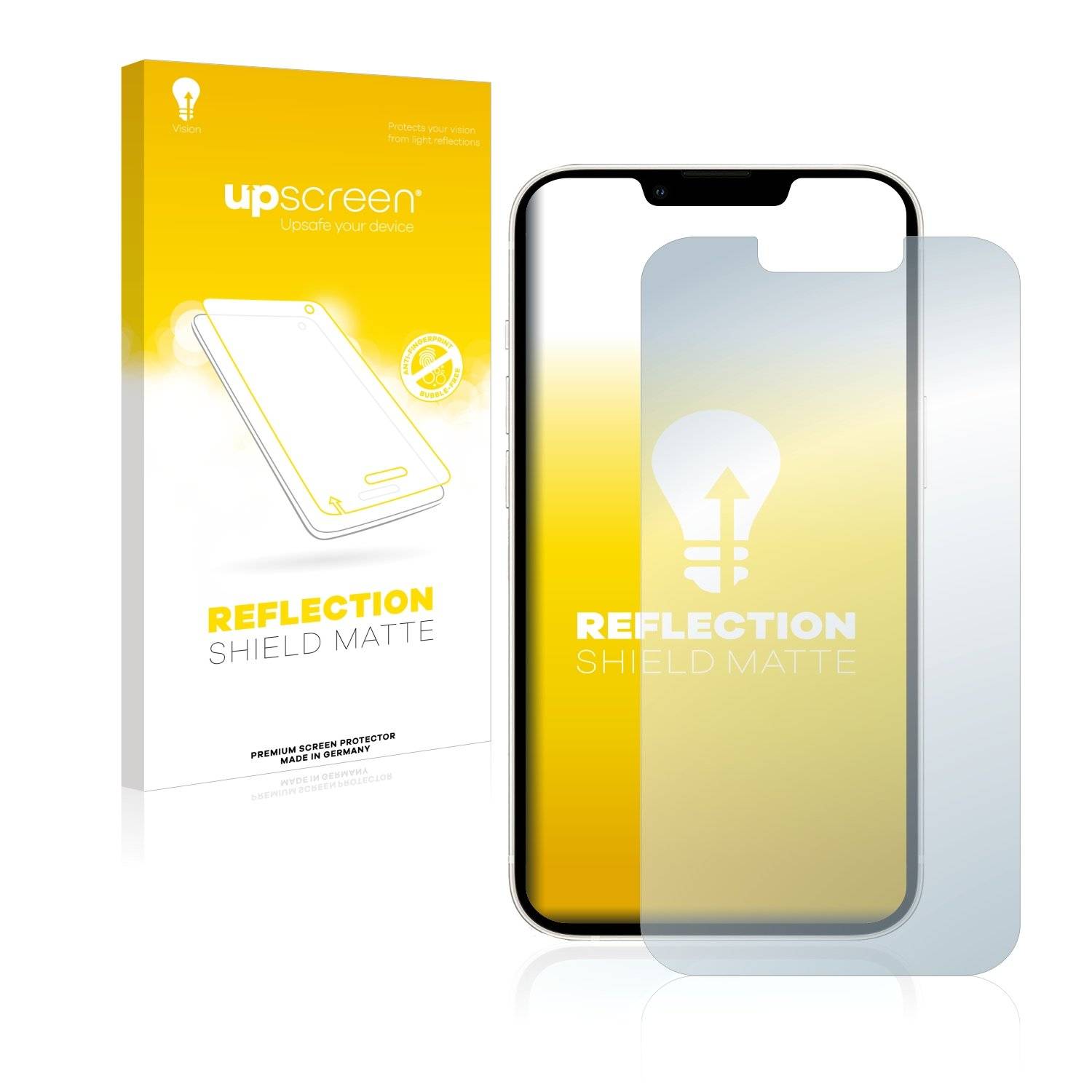 upscreen Reflection Shield Matt Schutzfolie für Apple iPhone 13