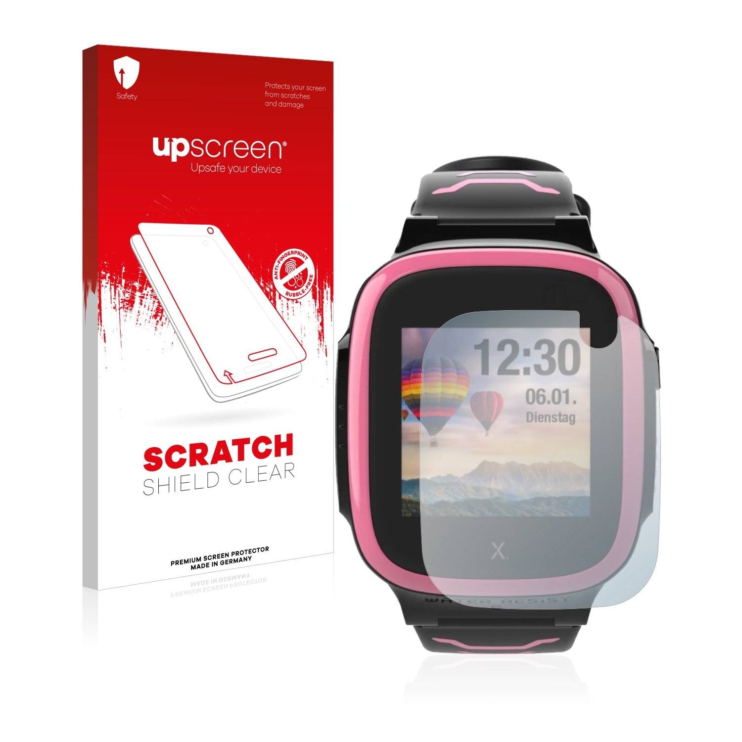 upscreen Schutzfolie für Xplora X5 Play Kratzschutz Anti-Fingerprint Klar