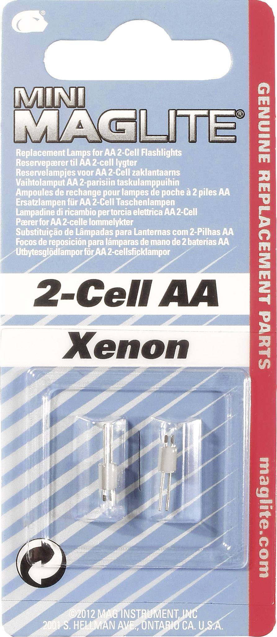 Mag-Lite LM2A001 Ersatz-Leuchtmittel Mini MAG AA