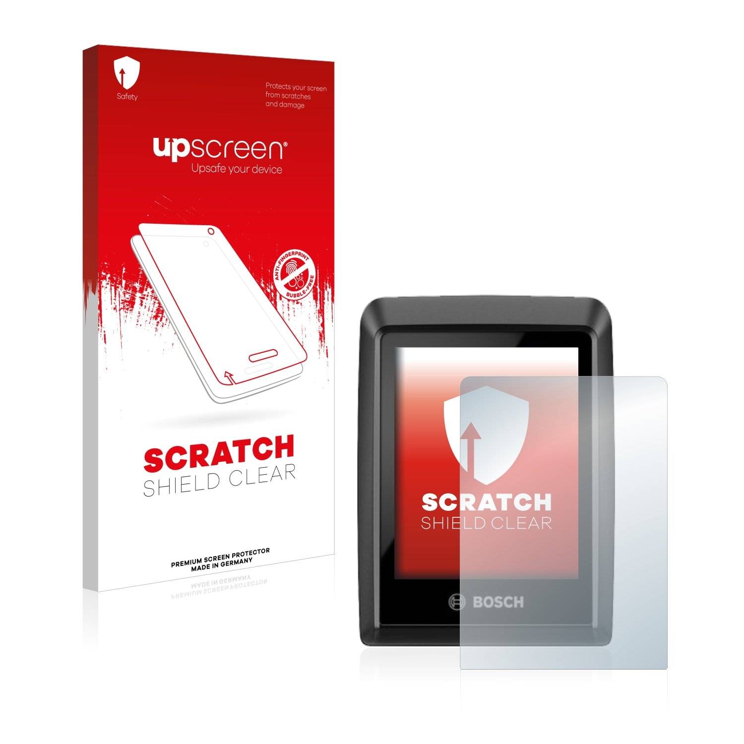 upscreen Schutzfolie für Bosch Kiox 300 Kratzschutz Anti-Fingerprint Klar