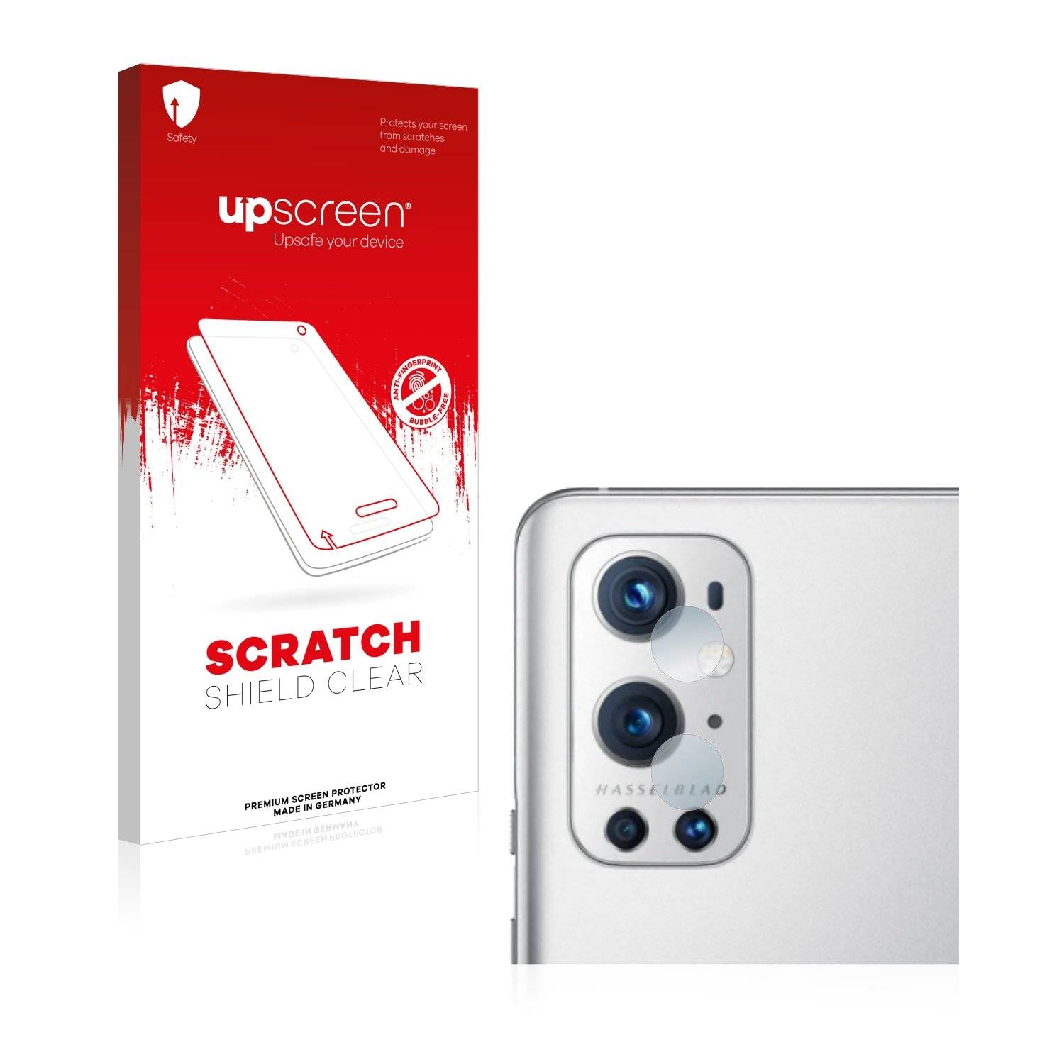 upscreen Scratch Shield Schutzfolie für OnePlus 9 Pro (NUR Kameraschutz)