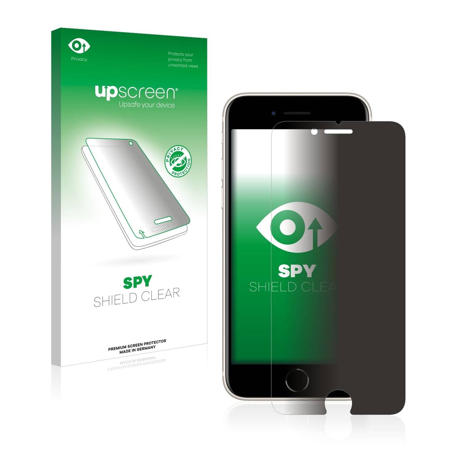 upscreen Spy Shield Sichtschutz-Folie für Apple iPhone SE 3 2022