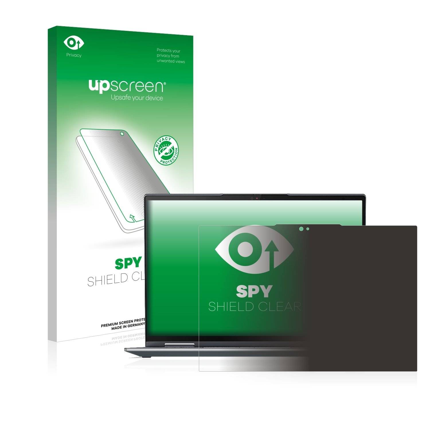 upscreen Spy Shield Sichtschutz-Folie für Lenovo ThinkPad X1 Yoga Gen 7