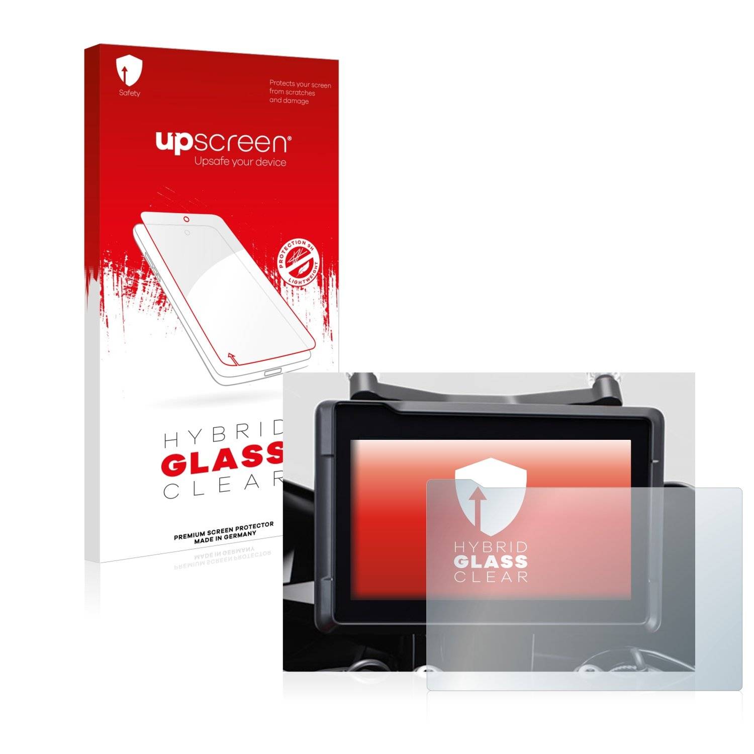 upscreen Hybrid Glas Schutz-Folie für KTM 1290 Super Duke GT 2022 TFT 7 Tachoanzeige