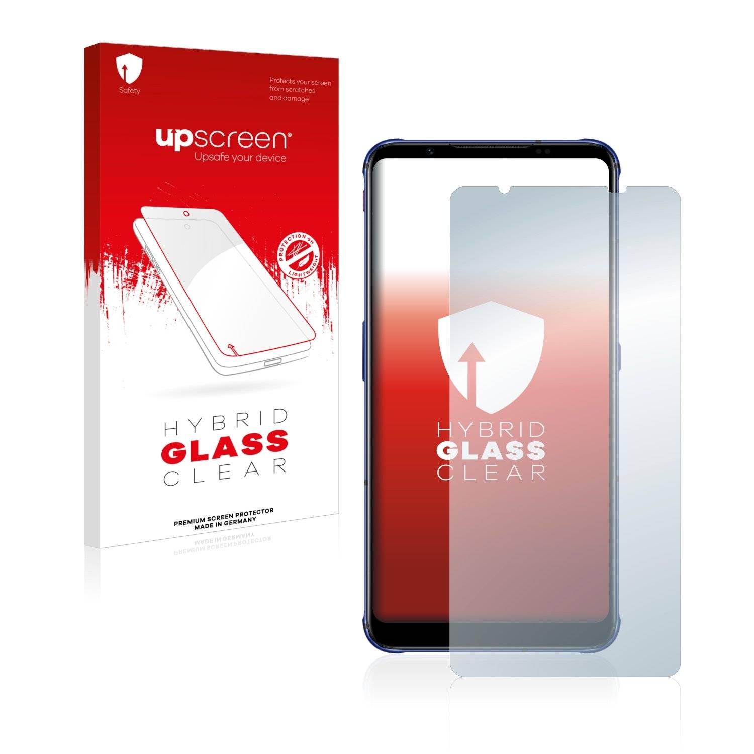 upscreen Flexible Schutz Glas Folie für ZTE Nubia Red Magic 7 Schutzglas 9H Hybridglas Klar