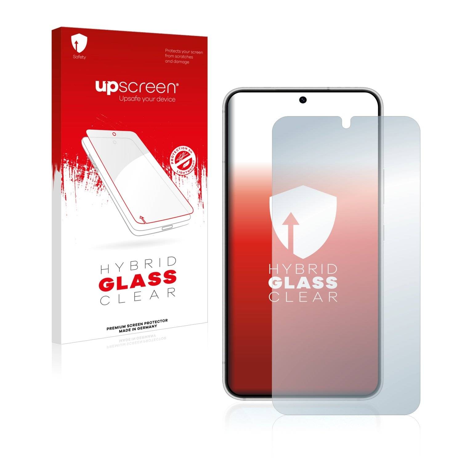 upscreen Hybrid Glas Schutz-Folie für Samsung Galaxy S22 5G