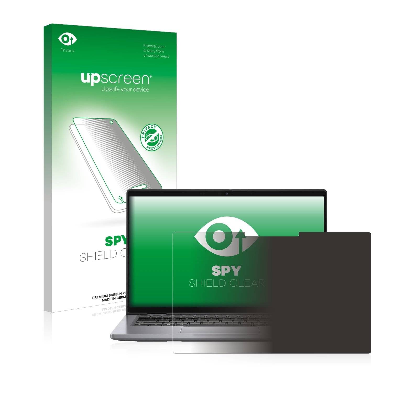 upscreen Blickschutzfolie für Dell Latitude 7320 2-in-1 Anti-Spy Privacy Blaulichtschutz Sichtschutzfolie