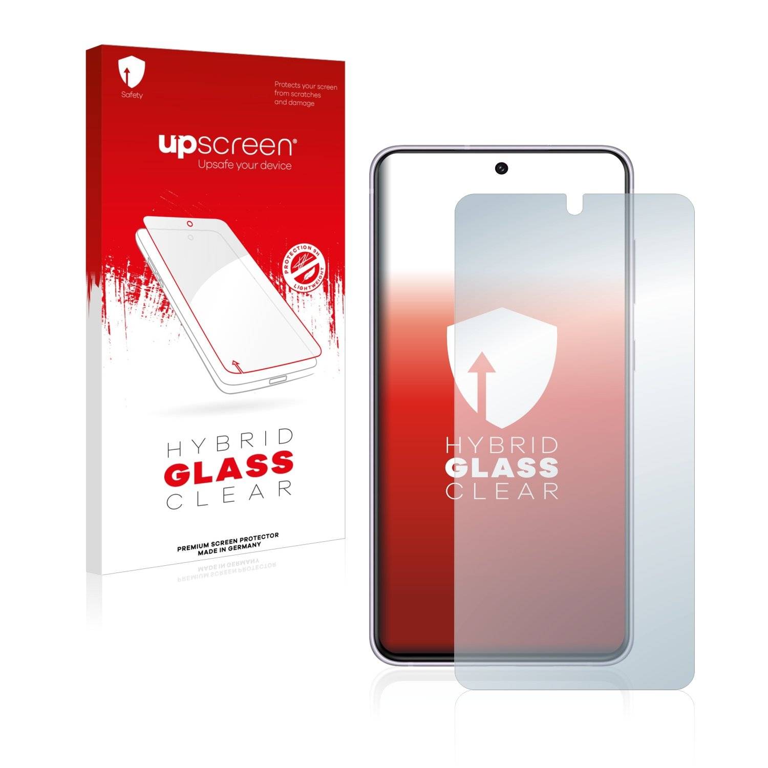 upscreen Hybrid Glas Schutz-Folie für Samsung Galaxy S21 FE 5G