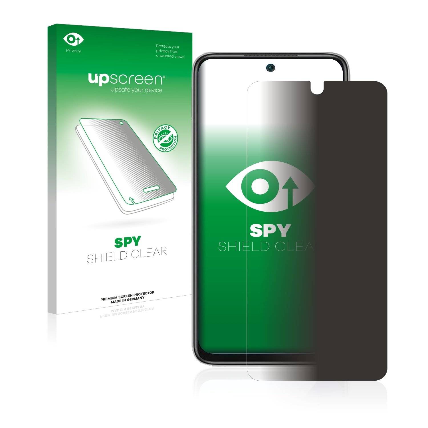 upscreen Spy Shield Sichtschutz-Folie für Xiaomi Redmi Note 11 4G