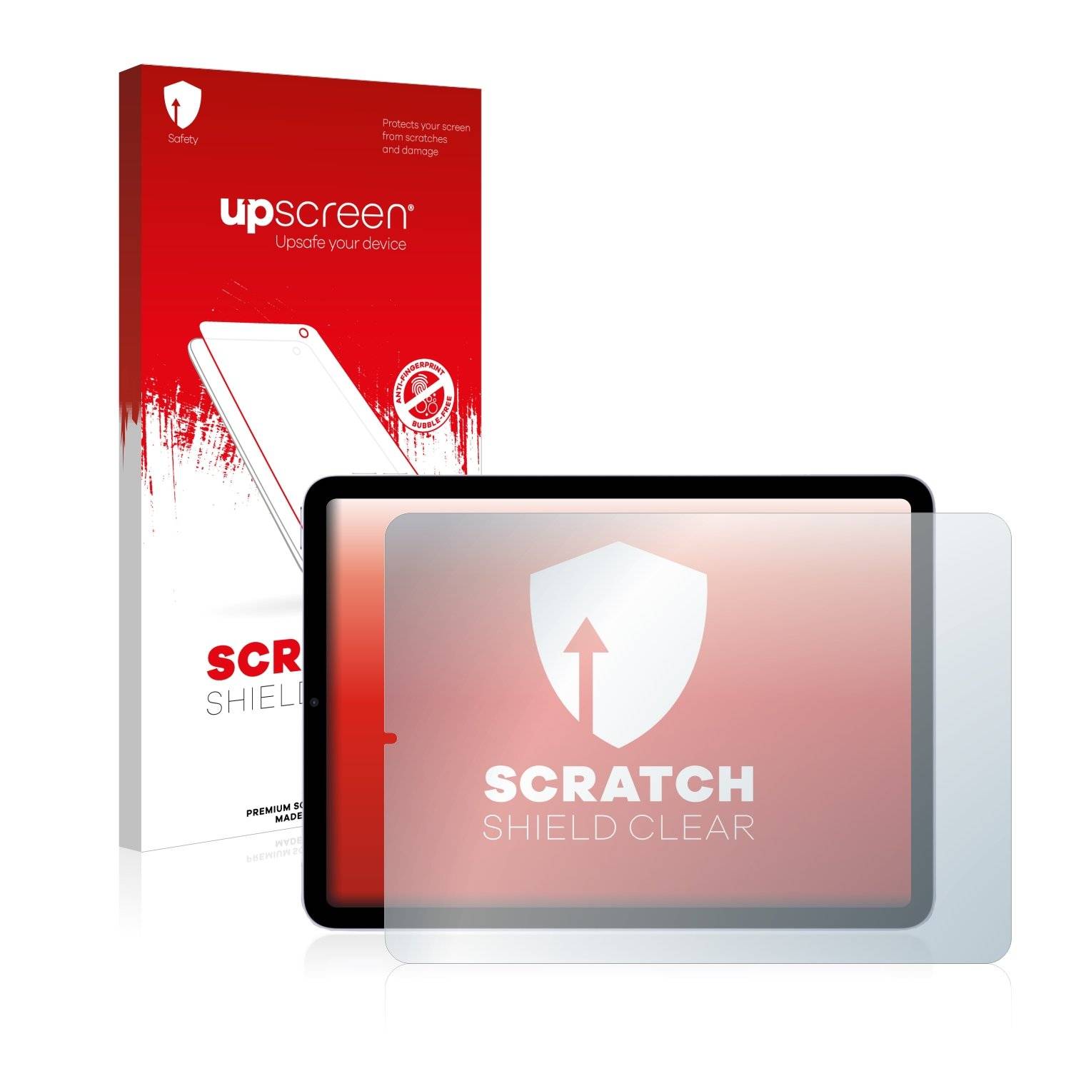 upscreen Scratch Shield Schutzfolie für Apple iPad Air 5 WiFi 2022 (5. Gen.)