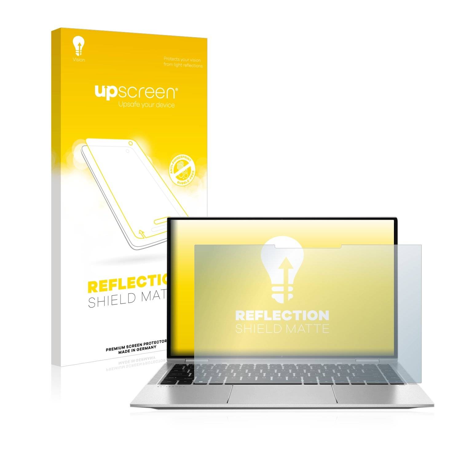 upscreen Schutzfolie für HP Elitebook x360 1040 G8 Folie Matt Entspiegelt Anti-Reflex
