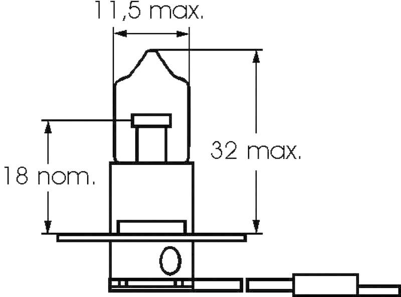 Barthelme 01016575 Ersatzlampe Halogen H3 Passend für (Handlampen): Halogen-Handscheinwerfer, Halogen-Spotlicht