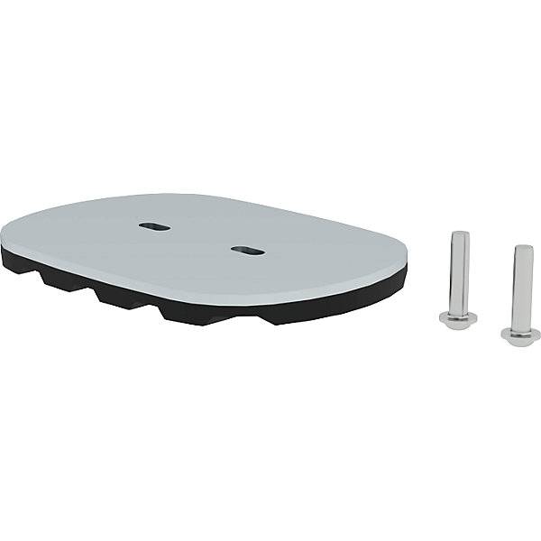 Munk nivello®-Fußplatte für Gitterroste 126x89 mm