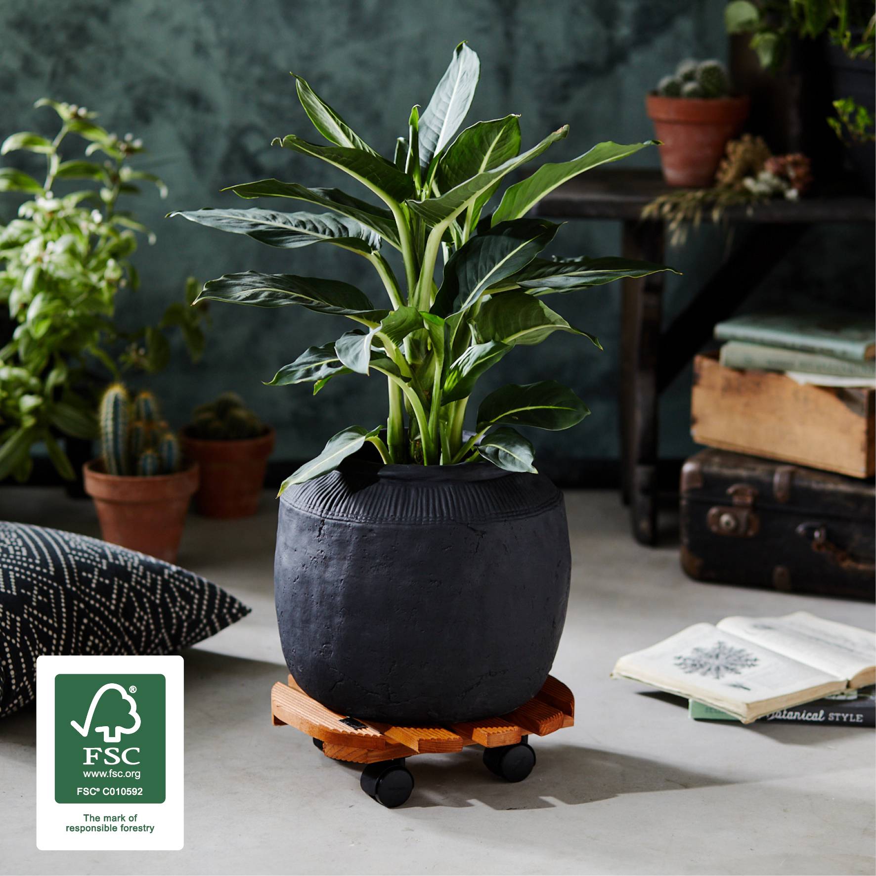 WAGNER Multiroller Country Kastanie rund (20018201)