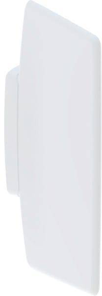 Geberit Urinaltrennwand Basic, 74x44cm, Kunststoff, Alpinweiß, 115201111