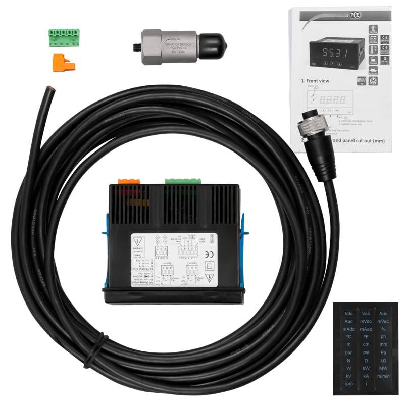 PCE Instruments PCE-PVS 10-DPD-U Beschleunigungsmesser 0.1%