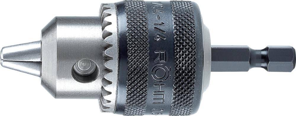 Zahnkr.-Bohrfutter Prima 0,5- 6,5mm E6,3 1/4" Röhm | 4019208094762