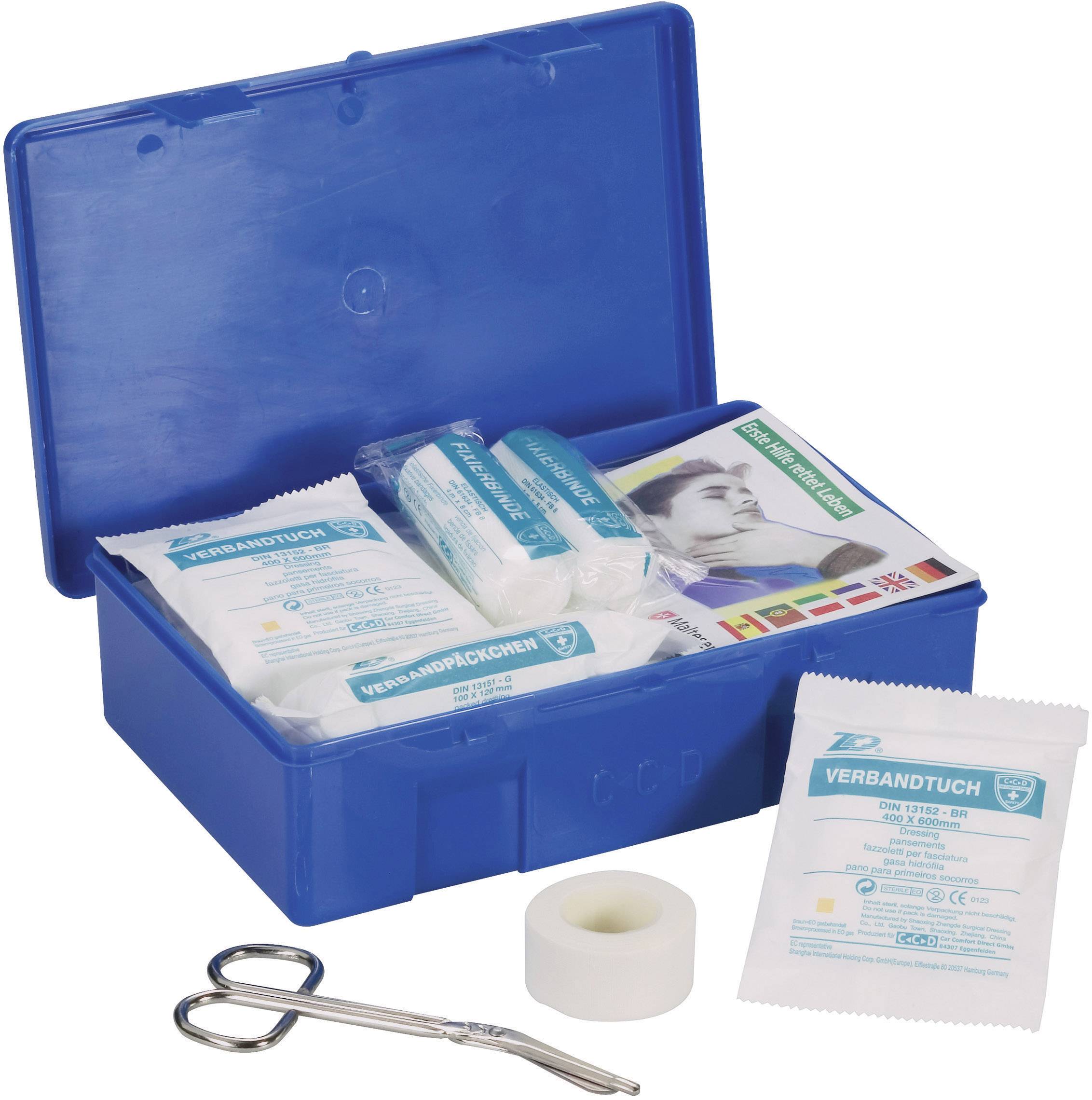 Malteser KFZ-VERBANDKASTEN Verbandkasten (B x H x T) 26 x 8 x 17 cm DIN 13164 02-2022 1 St.