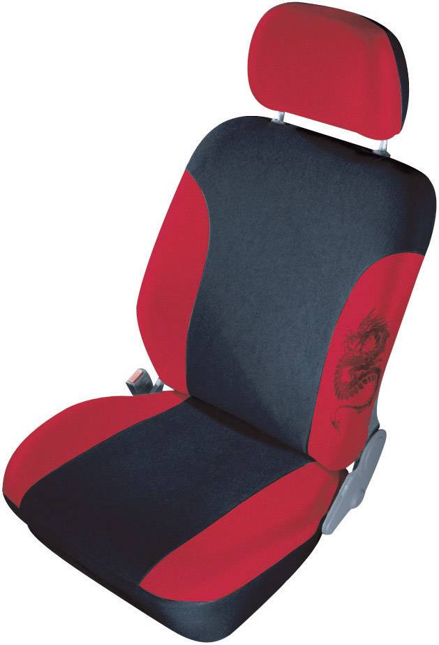 Cartrend 79-5320-02 Mystery Sitzbezug 11teilig Polyester Rot Fahrersitz, Beifahrersitz, Rücksitz