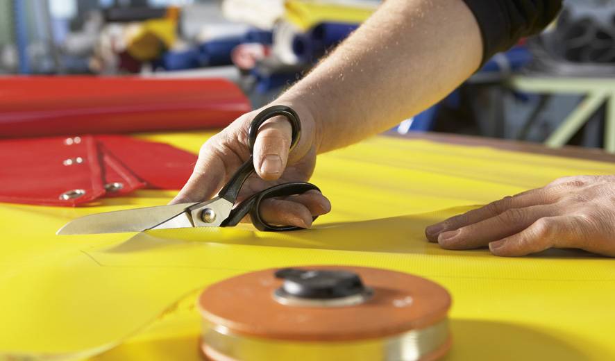 Arbeitsschere rechts poliert 200mm Erdi - Artikel: 4010220024553