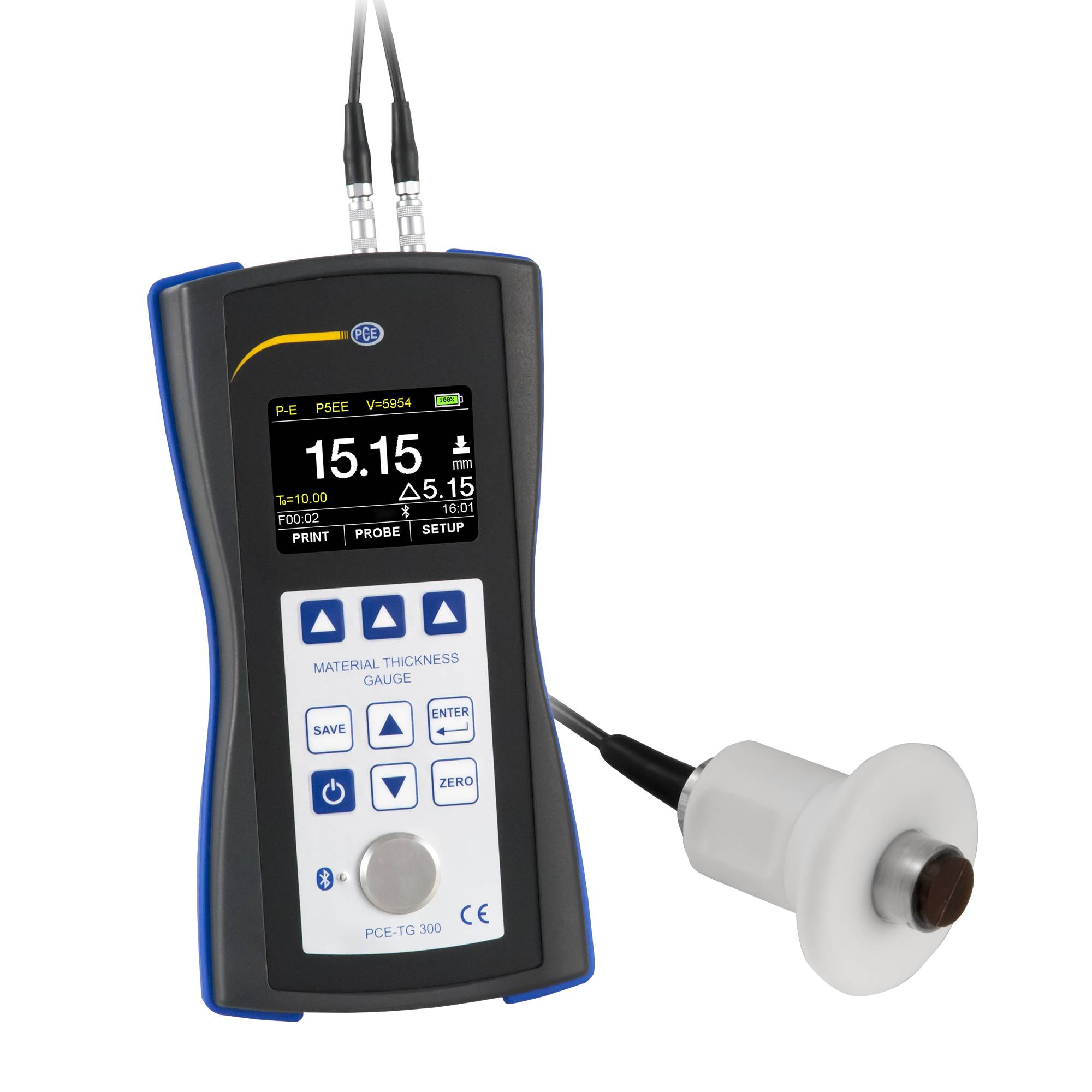 PCE Instruments PCE-TG 300-HT5 Materialdicken-Messgerät