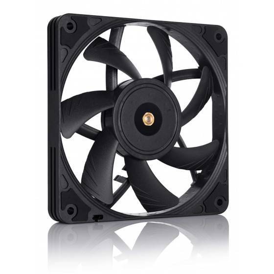 Noctua NF-A12x15 PWM chromax.black.swap PC-Gehäuse-Lüfter Schwarz (B x H x T) 120 x 120 x 15 mm