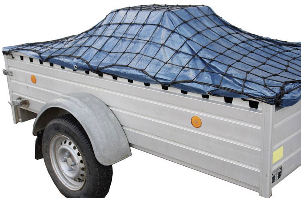 HP Autozubehör 25.165 Anhängernetz (L x B) 2.7m x 1.8m Elastisch, dehnbar, Mit Gummispannband