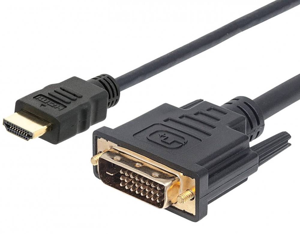 TECHly - Adapterkabel - HDMI männlich zu DVI-D männlich