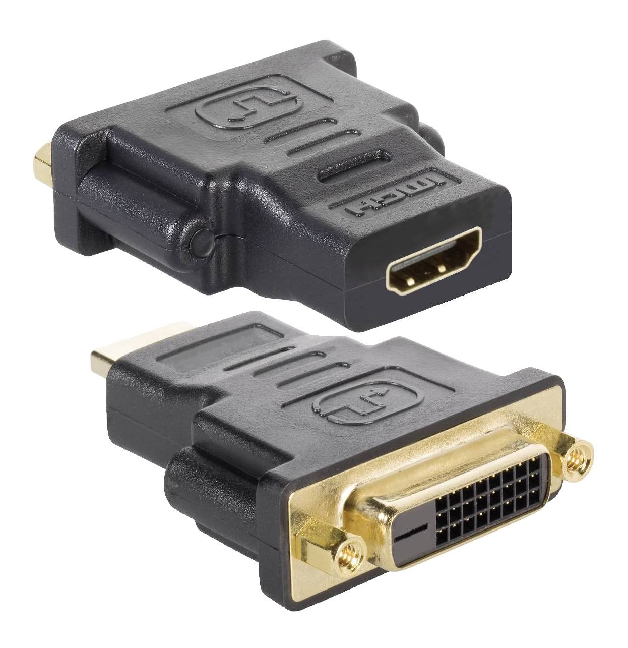 TECHly - Videoadapter - Dual Link - HDMI weiblich zu DVI-D weiblich