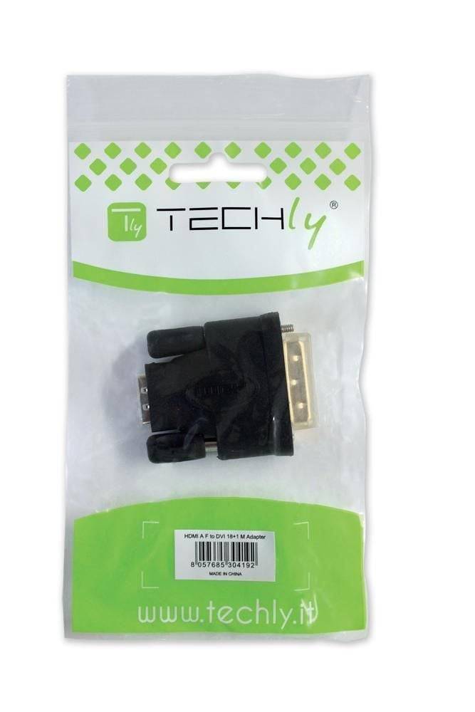 TECHly - Videoadapter - Dual Link - HDMI weiblich zu DVI-D weiblich