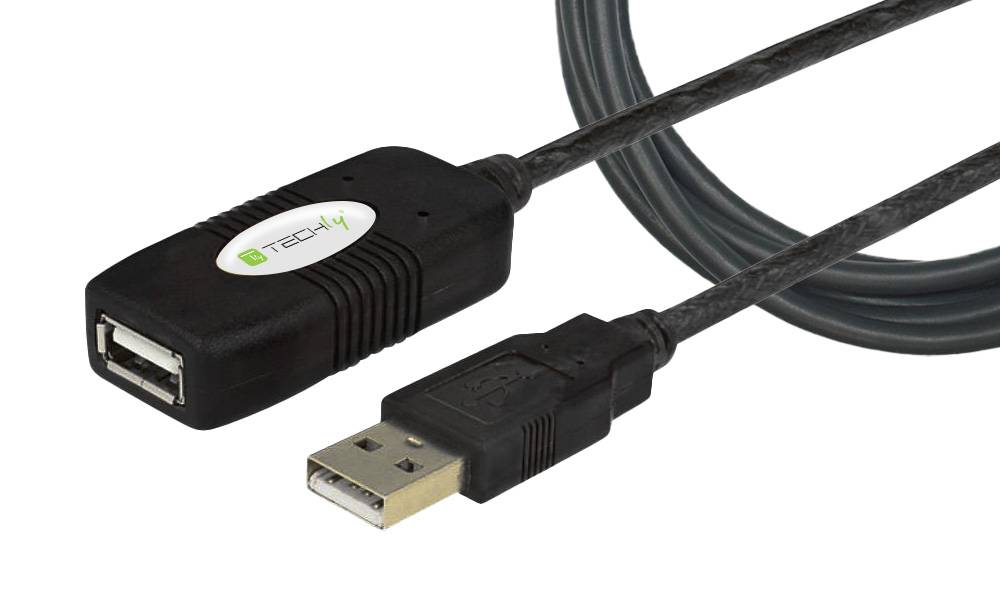 TECHly - USB-Verlängerungskabel - USB (W) zu USB (M)