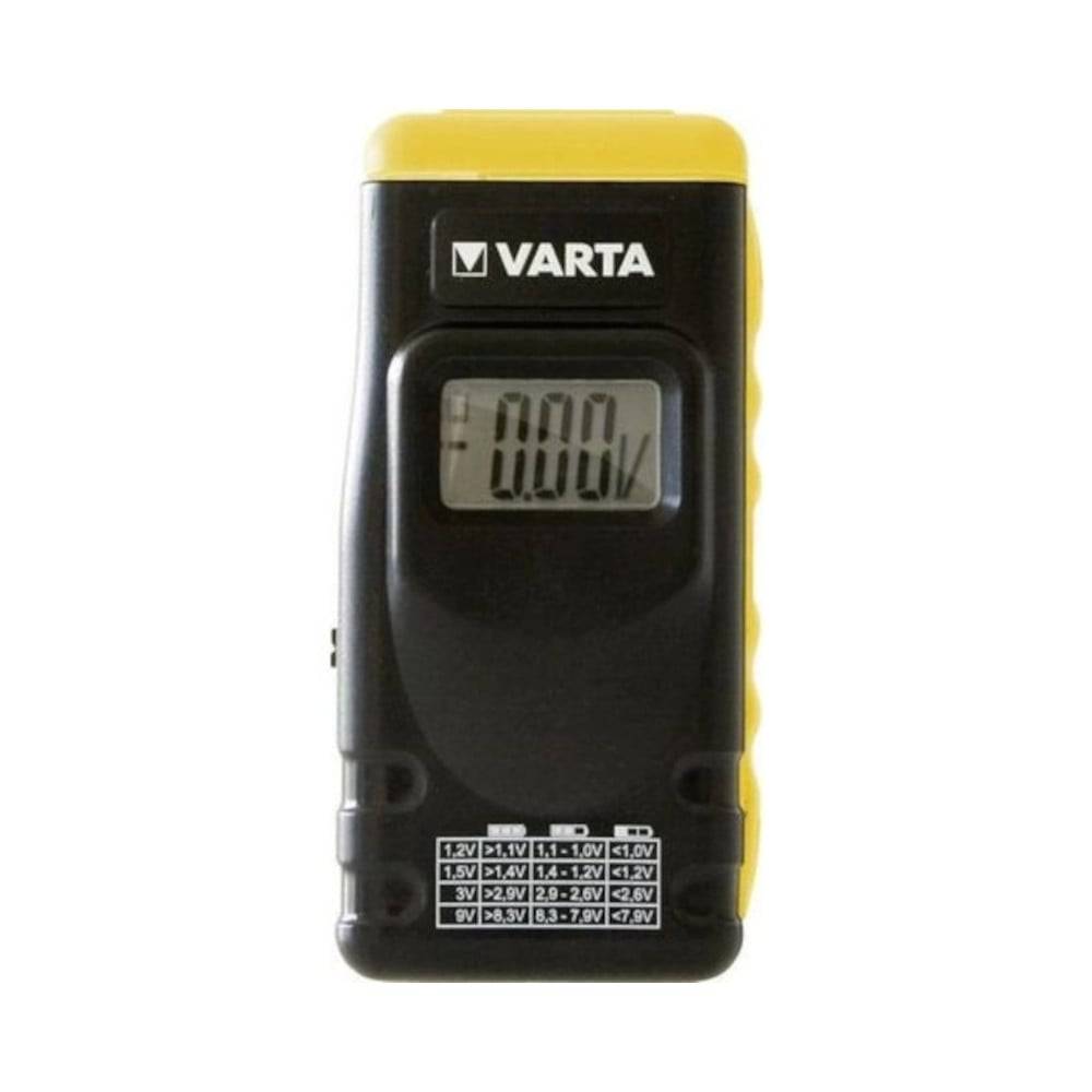 Varta Batterietester LCD Digital Battery Tester B1 Messbereich (Batterietester) 1,2 V, 1,5 V, 3 V, 9 V Akku, Batterie 891101401