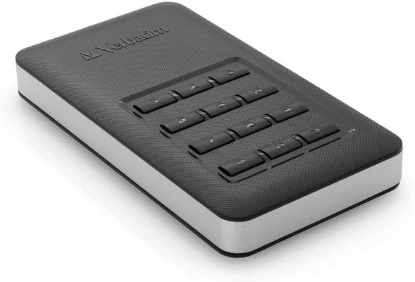 Verbatim Store 'n' Go Secure Portable SSD 256 GB Externe SSD USB 3.2 Gen 2 (USB 3.1) Schwarz 53402