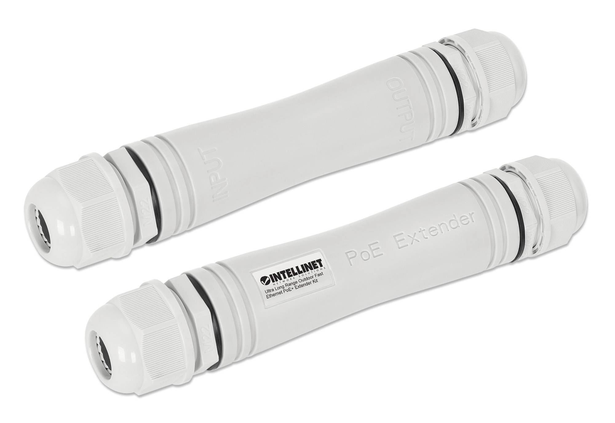 Intellinet Netzwerk-/Stromextender - 100Mb LAN - 10Base-T, 100Base-TX - bis zu 1