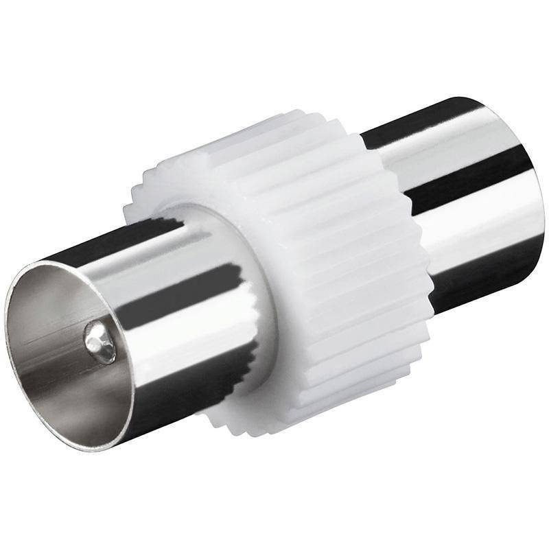 Goobay 11535 Adapter Koaxial-Stecker auf Koaxial-Stecker Kabel