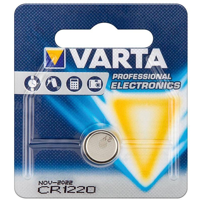 Varta Knopfzelle CR 1220 3 V 1 St. 35 mAh Lithium LITHIUM Coin CR1220 Bli 1