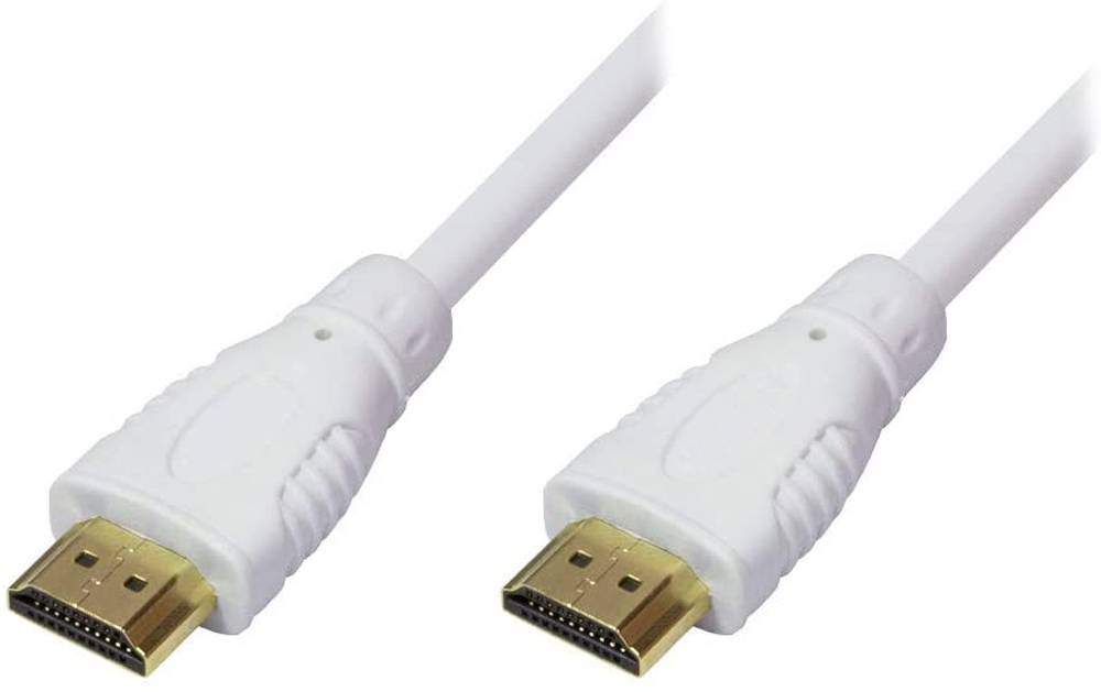 Techly ICOC-HDMI-4-005NWT, 0,5 m, HDMI Typ A (Standard), HDMI Typ A (Standard), 3D, Audio Return Channel (ARC), Weiß