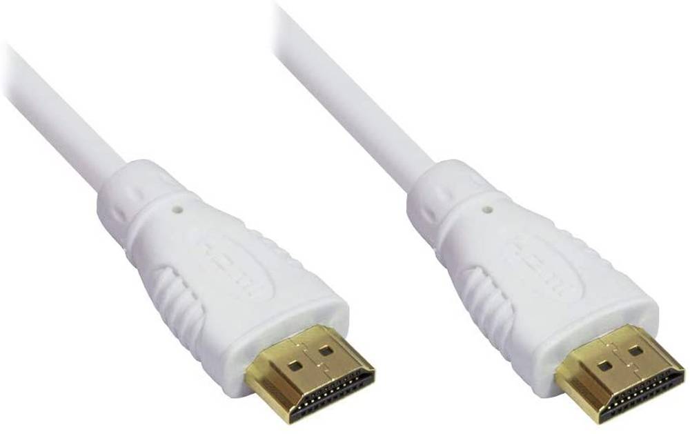 Techly ICOC-HDMI-4-005NWT, 0,5 m, HDMI Typ A (Standard), HDMI Typ A (Standard), 3D, Audio Return Channel (ARC), Weiß