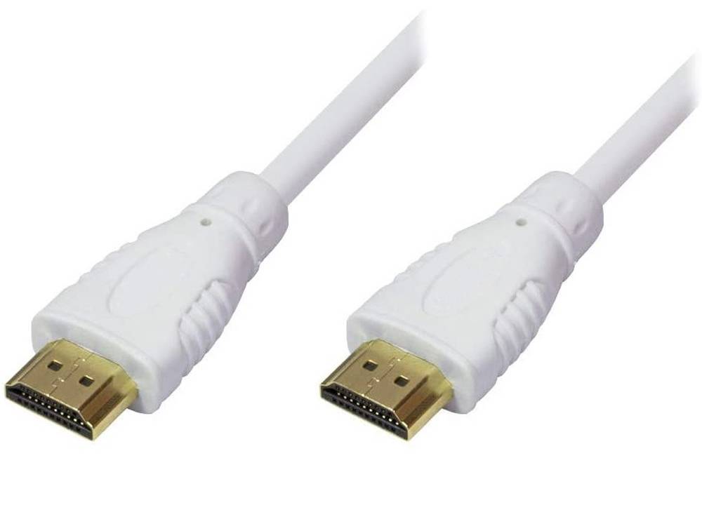 IC Intracom HDMI Kabel A M/M high speed 10m weiss - Kabel - Digital/Display/Vide