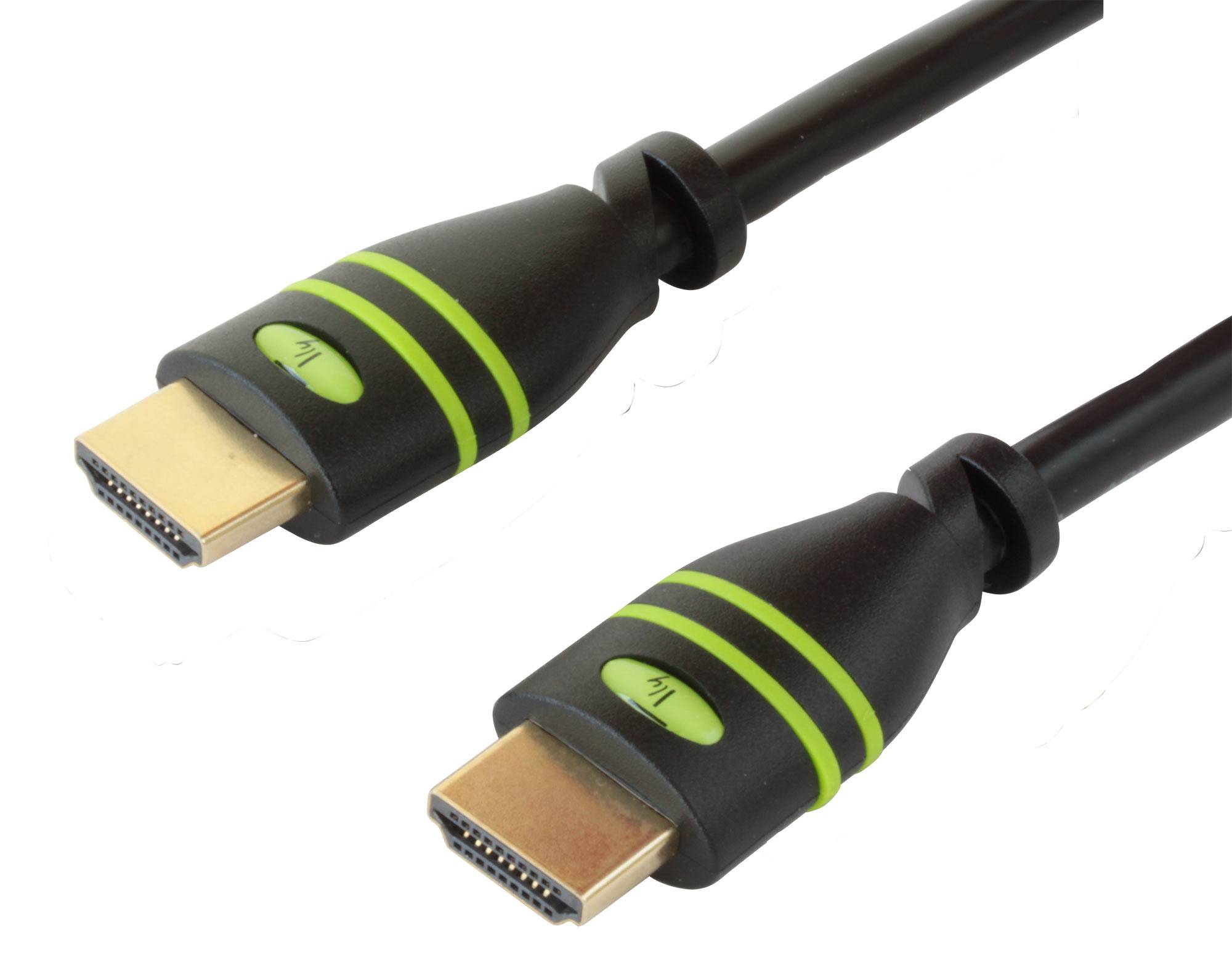 TECHly HDMI Anschlusskabel 1.00 m Schwarz ICOC-HDMI-4-010