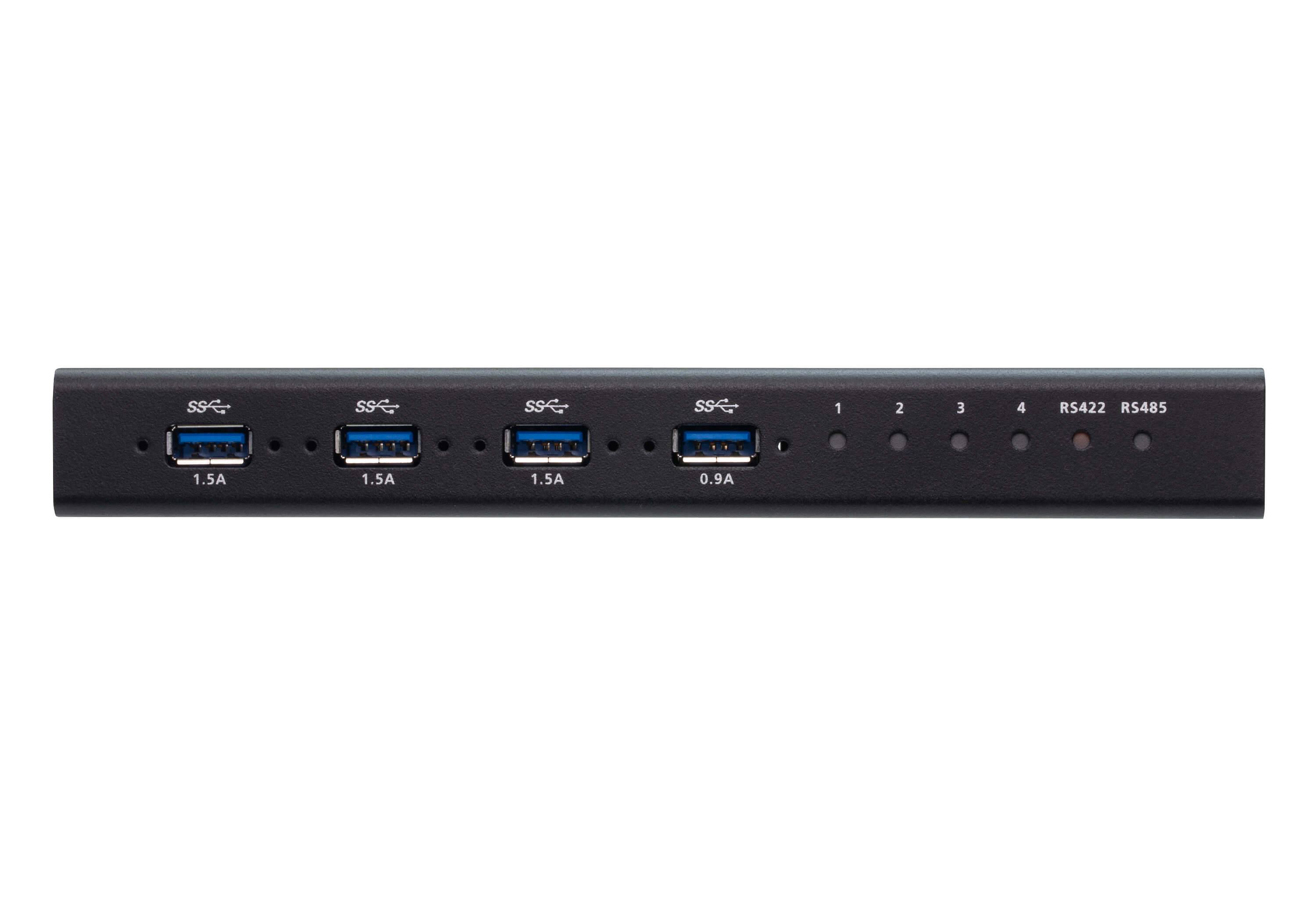 ATEN US3344i Industrie Hub Switch 4 x 4 USB 3.1 Gen 1