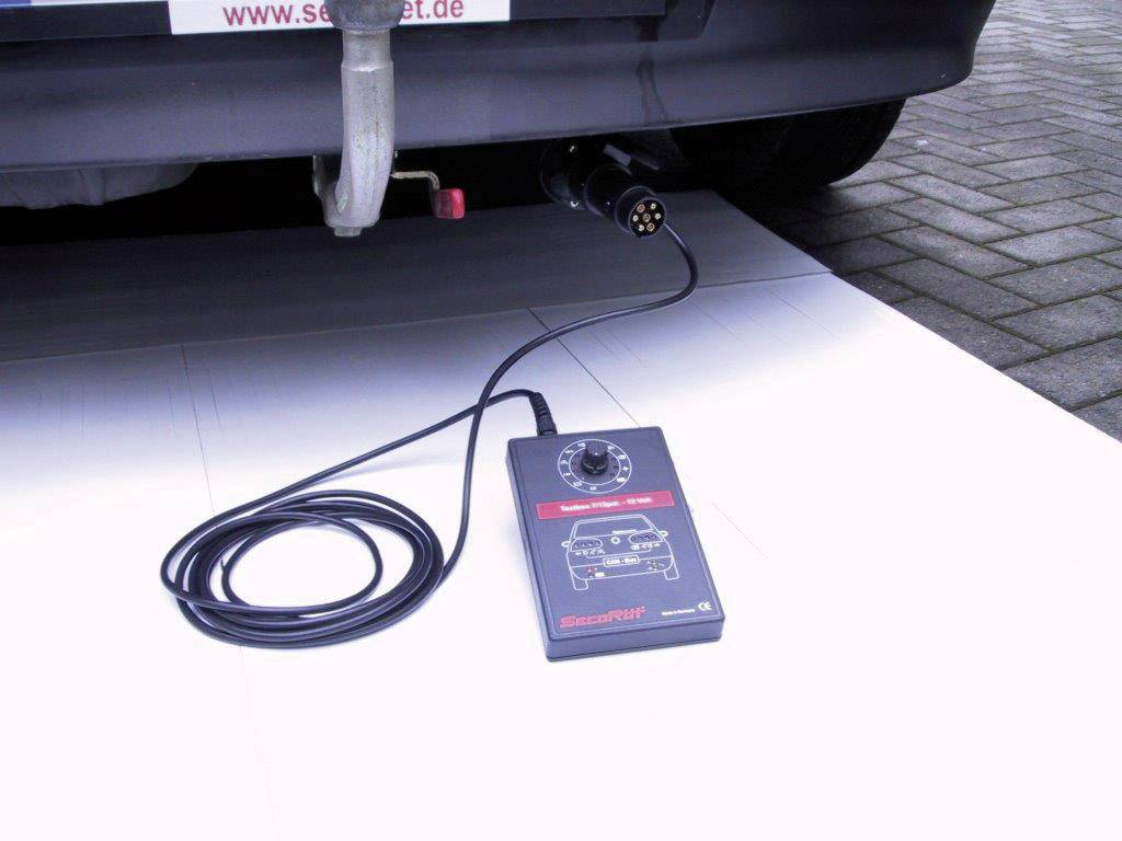 SecoRüt Prüfbox für Fahrzeug + Anhänger 12V 70226