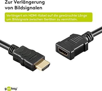 Goobay High-Speed-HDMI-Verl.kabel 61307